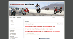 Desktop Screenshot of mo-team.de